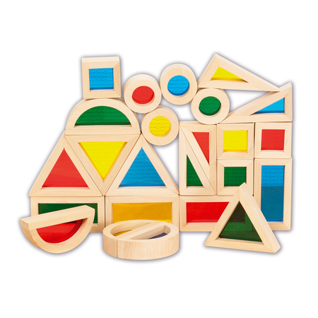 TICKIT Rainbow Blocks, 24 Pieces CTU9360